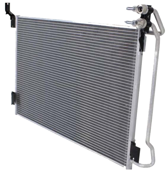 car air-conditioner compressor and condenser