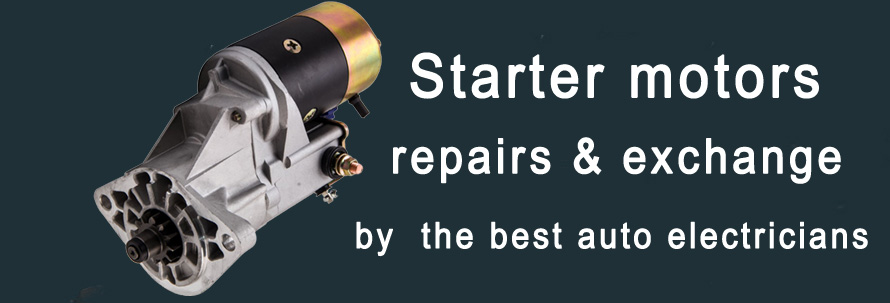 Starter motor repair & fit rockhampton